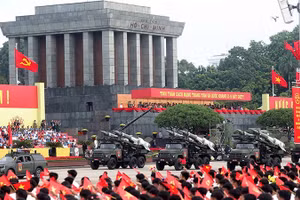 Lễ diễu binh, diễu hành kỷ niệm 80 năm Cách mạng Tháng Tám thành công và Quốc khánh 2/9. Ảnh trong bài | Thành Đạt