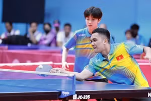 Anh Hoàng-Mai Ngọc là cặp đôi được kỳ vọng sẽ tiếp tục mang về Huy chương vàng.