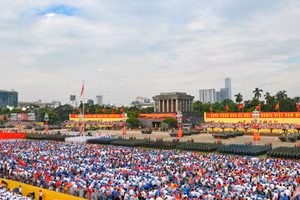 [Ảnh] Những hình ảnh ấn tượng buổi tổng duyệt lễ diễu binh, diễu hành kỷ niệm 80 năm Quốc khánh