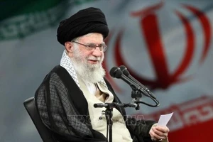 Lãnh tụ tinh thần tối cao Iran, Đại giáo chủ Ali Khamenei. (Ảnh: IRNA/TTXVN)