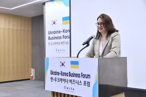 Bà Yulia Svyrydenko. (Ảnh tư liệu: Yonhap/TTXVN)