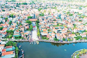 Một góc Quảng Yên bên bờ sông Chanh. 