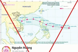 Những bản đồ “dự báo bão số 12” lan truyền trên mạng những ngày qua thiếu cơ sở khoa học và chưa có thông tin chính thức.