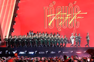 Tác phẩm "Tổ quốc trong tim" đạt giải B cuộc thi ảnh Việt Nam trên hành trình đổi mới