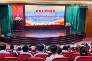 Quang cảnh hội thảo. 