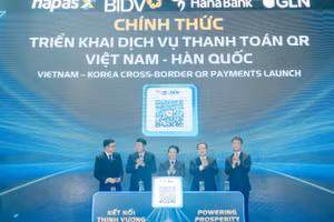 Chính thức triển khai dịch vụ thanh toán QR Việt Nam-Hàn Quốc.