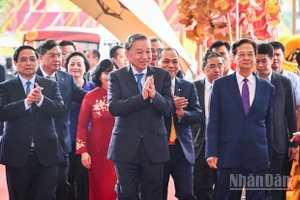 [Ảnh] Tổng Bí thư Tô Lâm dự Lễ khánh thành, khởi công 250 công trình, dự án mừng Quốc khánh