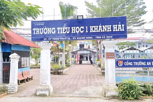 Trường tiểu học 1 Khánh Hải (xã Khánh Hưng) là đơn vị tiếp nhận Trường tiểu học 4 Khánh Hải cho năm học mới 2026-2027.