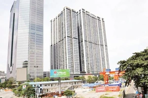 Chung cư Vinhomes Metropolis, phố Liễu Giai, Hà Nội.