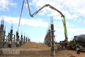 Đến nay, sau gần 3 tháng thi công, khối lượng thi công các dự án đạt từ 22-25%.