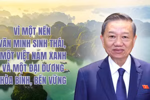 Vì một nền văn minh sinh thái, một Việt Nam xanh và một đại dương hòa bình, bền vững