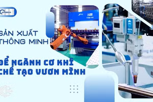 Sản xuất thông minh để ngành cơ khí chế tạo vươn mình