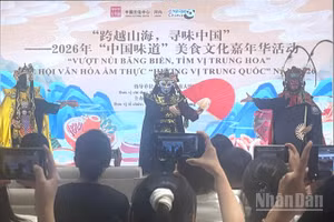 Biểu diễn nghệ thuật chào mừng chương trình “Hương vị Trung Hoa” năm 2026. 