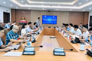 Đoàn công tác Bộ Khoa học và Công nghệ làm việc với Sở Khoa học và Công nghệ tỉnh Cao Bằng về vận hành chính quyền địa phương 2 cấp.