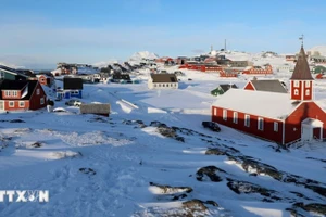 Quang cảnh thành phố Nuuk, Greenland. (Nguồn: THX/TTXVN)