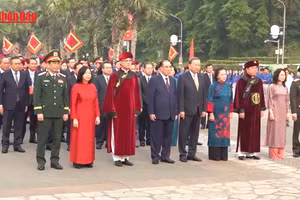 [Video] Tổng Bí thư, Chủ tịch nước Tô Lâm dự Lễ dâng hương tưởng niệm các Vua Hùng