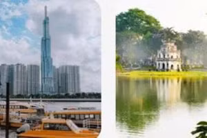 Hai trung tâm kinh tế, chính trị, văn hóa lớn nhất cả nước: Hà Nội và Thành phố Hồ Chí Minh tiếp tục tăng trưởng ổn định. (Ảnh: PV)
