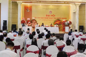 Toàn cảnh đại hội.