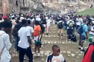 Khu vực pháo đài Citadelle Laferriere.
