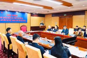 Hình ảnh tại hội nghị tập huấn. 
