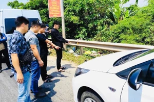 Các đối tượng cùng trong chuyên án MT268 bị lực lượng chức năng bắt giữ tại hiện trường ở Quảng Trị.