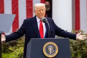 Tổng thống Mỹ Donald Trump. (Ảnh: THX/TTXVN) 