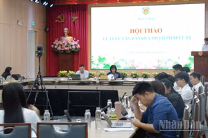 Quang cảnh hội thảo.