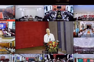 Quang cảnh hội nghị.