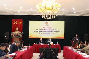 Quang cảnh Tọa đàm.