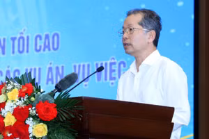 Chánh án Tòa án nhân dân tối cao Nguyễn Văn Quảng.