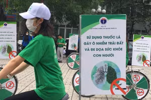 Bộ Y tế thường xuyên tổ chức các chiến dịch truyền thông phòng, chống tác hại của thuốc lá. (Ảnh: TL)