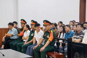 Bị cáo tại phiên phúc thẩm sáng 29/6.