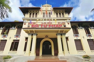 Trụ sở Bộ Tư pháp.