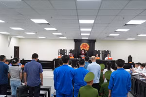Một phiên xét xử tại Tòa án nhân dân Thành phố Hà Nội. (Ảnh: TL)