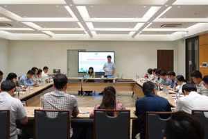 Quang cảnh cuộc họp thẩm định