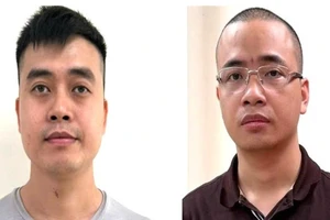 Bị can Hoàng Quang Thịnh và bị can Nguyễn Văn Minh. (Ảnh: Bộ Công an)