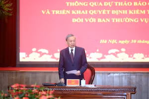 Tổng Bí thư Tô Lâm chủ trì hội nghị. (Ảnh: ĐĂNG KHOA)