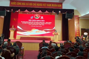 Quang cảnh hội thảo khoa học.