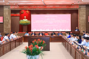 Quang cảnh hội nghị.