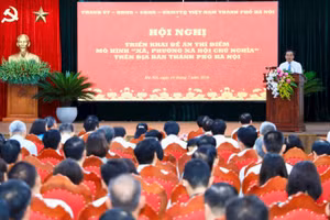 Quang cảnh hội nghị sáng 16/7.