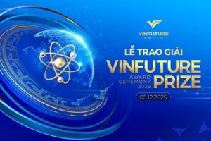 [Cập nhật] Lễ trao Giải thưởng VinFuture 2025 với tổng trị giá 4,5 triệu USD