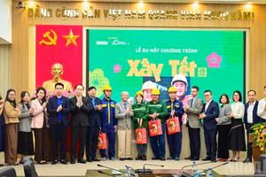 [Ảnh] Báo Nhân Dân và Coteccons ra mắt chương trình Xây Tết 2026