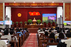 Quang cảnh kỳ họp.