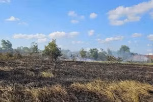 Hiện trường vụ việc. (Ảnh: Công an Cần Thơ)