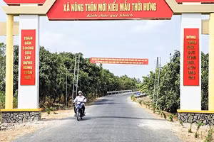 Xã nông thôn mới kiểu mẫu Thới Hưng, thành phố Cần Thơ.