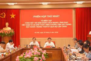 Quang cảnh phiên họp. (Ảnh: HẢI ĐĂNG)