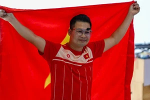 Vận động viên Hà Minh Thành.