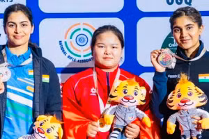 Nguyễn Thùy Trang giành Huy chương vàng duy nhất ở nội dung 25m súng ngắn thể thao cá nhân nữ.