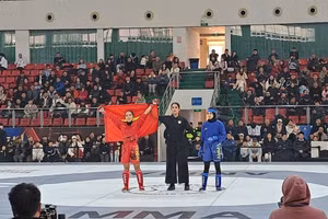 Lò Thị Phung giành Huy chương vàng tại Giải vô địch châu Á 2026.