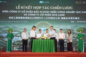 Ký kết hợp tác đầu tư tại cụm khu công nghiệp Thống Nhất 1, xã Gia Phú (Lào Cai) trong năm 2026.